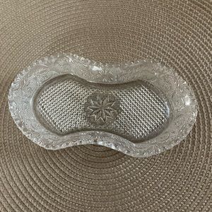 Duncan & Miller Crystal Sandwich Tray